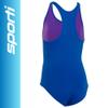 Sporti Girls' Solid Racer Back One-Piece Swimsuit - Bathing Suits for Girl, Comfortable Girls One Piece Swimsuits - Royal - X-Large (14/16) view 3