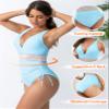 Blooming Jelly Women Tummy Control Swimsuits Modest One Piece Bathing Suits Drawstring Swim Suits 2024 (XL, Blue) view 4