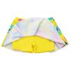 Girl's Two-Piece Long Sleeve Swimsuits UPF50+ Rash Guard Kids Bathing Suit S379_YellowFlower_10A view 4