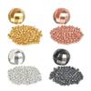 MUUNN 200pcs Tungsten Faceted Slotted Beads, Slotted Tungsten Beads Assortment for Fly Tying3.0mm view 1