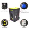 uweione Portable Tennis Ball Machine, Three-Position Adjustable Pull Rod, Dual-Mode Control, Remote Control and Mobile Phone Control, No Worries for Single Person Training view 2