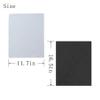 KHAMPA Impact Sports [Pack of 2] Golf Simulator Screen Patch Kit Golf Impact Screen Patch Kit Golf Enclosure Replacement Cloth Fabric Sticker [16.5 x 11.7] in Black & White Iron On view 2