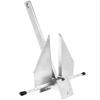 MARINE SYSTEM Portable Galvanized Fluke Style Anchor 8 LB 10 LB 13 lb for Different Size Boats Pontoon, Deck, Fishing, and Sail (13 LB: 20-32 FT Boats) view 1