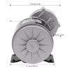 350W 24V Gear Reduction Electric Vehicle Geared Motor Electric Brushed Bicycle Bike Scooter Gear Reduction Motors for Small Electric Vehicles, Mopeds, Mini Bikes(350W 24V,Style 2) view 2