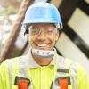 POPETPOP Adjustable Safety Helmet Chin Strap Portable Shaped Design for Hard Hats and Comfortable Fit for Construction Workers and Safety Use view 3