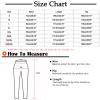 Women's Casual Wide Leg Pants Baggy Lounge Palazzo Pants High Waisted Elastic Drawstring Loose Sweatpants with Pockets Beige view 4