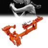 KYZTMHC Badminton Racket String Threading Machine 6-Point Badminton String Machine Badminton Racket stringing Tools of Winch Type for DIY Squash, Tennis or Badminton Rackets