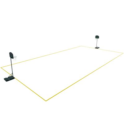 NineFit Basics Basketball Hoop System Stand with 30in Backboard, Height Adjustable 60Inch 78Inch for Indoor Outdoor, Fillable Base with Wheels for s, Youth, Black