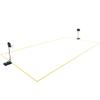 NineFit Basics Basketball Hoop System Stand with 30in Backboard, Height Adjustable 60Inch 78Inch for Indoor Outdoor, Fillable Base with Wheels for s, Youth, Black view 1