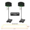 NineFit Basics Basketball Hoop System Stand with 30in Backboard, Height Adjustable 60Inch 78Inch for Indoor Outdoor, Fillable Base with Wheels for s, Youth, Black view 3