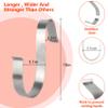 Life Ring, 23" Boat Safety Throw Rings, Life Preserver Ring with Bracket and 98.5 FT Floating Rescue Rope view 4