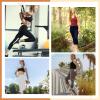 High Waisted Leggings for Women - No See Through Tummy Novelty Workout Yoga Pants with Pockets Reg & Plus Grey view 4