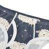 ALAZA Cartoon Sheep Blue Boys' Briefs Soft Underwear Available in Sizes 3t view 4