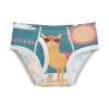 ALAZA Cute Llama Alpaca Flower Floral Boys' Briefs Soft Underwear Available in Sizes 8y Multicolor view 1