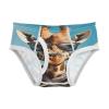 ALAZA Giraffe Sky Boys' Briefs Soft Underwear Available in Sizes 4t Multicolor view 1