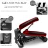 RWGOVLU Steppers for Exercise, Mini Stepper Machine with Display and Resistance Bands for Home Workout, Up Down Stepper for Leg Arm Full Body Trainer Fitness Step view 4