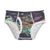 ALAZA Dinosaur Astronaut Space Boys' Briefs Soft Underwear Available in Sizes 8y Multicolor view 1