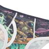 ALAZA Dinosaur Astronaut Space Boys' Briefs Soft Underwear Available in Sizes 8y Multicolor view 4