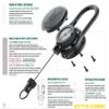 Handy Picks Golf Club Cleaner with Water, Spray Water Bottle Holds 5.5 OZ Water with Heavy Duty Metal Retractable Magnetic Clip, Waffle Microfiber Golf Towel, Ideal Golf Water Brush Combo Kit Green view 3