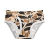 ALAZA Leaves Brown Black Boys' Briefs Soft Underwear Available in Sizes 3t view 1