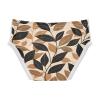 ALAZA Leaves Brown Black Boys' Briefs Soft Underwear Available in Sizes 3t view 2