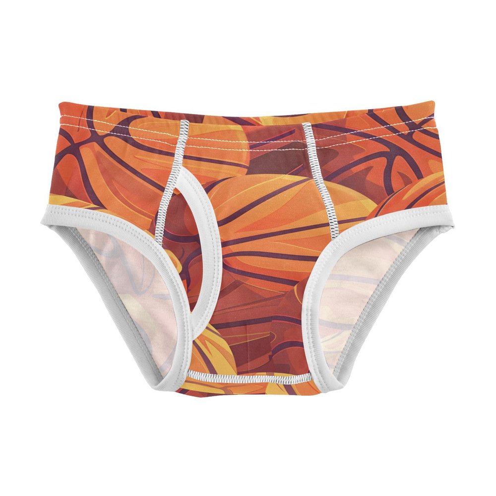 ALAZA Basketball Watercolor Boys' Briefs Soft Underwear Available in Sizes 3t Multicolor