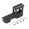 QIRUIMY Red Dot Riser Mount 2 Inch, Metal Picatinny Riser Mount for T1 T2 H1 H2 Red Dot Sight and G33 G43 3X Magnifier PEQ DBAL-A2 Dual Optic Mount view 1