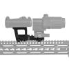 QIRUIMY Red Dot Riser Mount 2 Inch, Metal Picatinny Riser Mount for T1 T2 H1 H2 Red Dot Sight and G33 G43 3X Magnifier PEQ DBAL-A2 Dual Optic Mount view 3
