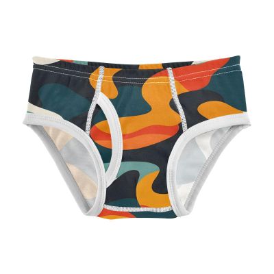 ALAZA Abstract Graffiti Print Boys' Briefs Soft Underwear Available in Sizes 8y Multicolor