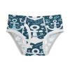 ALAZA Anchor Ship's Wheel Blue Boys' Briefs Soft Underwear Available in Sizes 6y view 1
