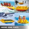 Hlixzoy Water Surfing Banana Boat, Inflatable Water Banana Boat Water Flying Fish Water See-Up Board, Water Surfing PVC Kayak for Adults and Children,4 People view 2