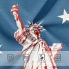 ALAZA Statue Of Liberty Star on Blue Boys' Briefs Soft Underwear Available in Sizes 4t view 3