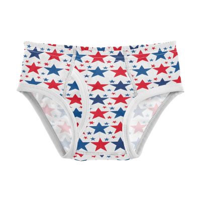 ALAZA Star American Stylish Boys' Briefs Soft Underwear Available in Sizes 6y Multicolor