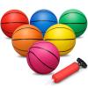 Mini Indoor Basketball Hoop + 6PCS Replacement Balls Set view 1