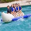 Hlixzoy Inflatable Water Banana Boat, Surfing Water Toy, PVC Inflatable Banana Boat, Suitable for Outdoor Surfing and Rafting,4 People view 1