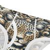 ALAZA Leopard Print Gold Boys' Briefs Soft Underwear Available in Sizes 8y view 4