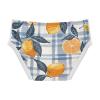 ALAZA Lemon Plaid Leaves Boys' Briefs Soft Underwear Available in Sizes 8y view 2
