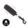 FENJANER Arrow Puller - Archery Target Remover Gripper - Hand Saver with Hanging Buckle for Hunting and Practice Shooting (Black) view 2