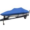 DESHVA Heavy Duty 210D Waterproof Boat Cover, Marine Grade Oxford Cloth All Weather Protection Bass Runabout Boat Cover for Pro-Style, Fishing Boat, TRI-Hull, V-Hull,14x16FT=530x290cm view 1
