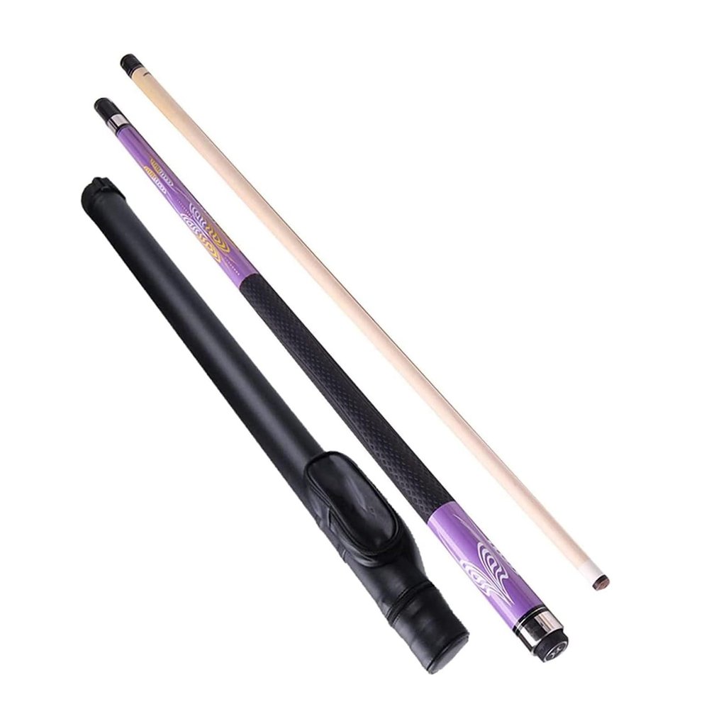 UNbit Pool Cues Billiard Cue Snooker Cues 1/2 Split Maple Pool Cue 58 Inch, Handmade Pool Cue Stick 19Oz Adult,It is Not Easy to Damage and Will Not Bend WEWYQSJXBXF-240423