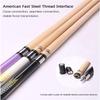 UNbit Pool Cues Billiard Cue Snooker Cues 1/2 Split Maple Pool Cue 58 Inch, Handmade Pool Cue Stick 19Oz Adult,It is Not Easy to Damage and Will Not Bend WEWYQSJXBXF-240423 view 4