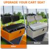 RIZINKART Club Car DS Pre-2000 Seat Covers, Golf Cart Seat Covers for Club Car DS 1982-2000 Front Seats, Enhanced/Comfortable/Breathable Vinyl Leather, Waterproof and Non-Slip, 2 Convenient Pockets view 4