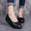 Hhhchpm Comfortable Women's Nurse Shoes with Air Cushion Sole and Non-Slip Design for All-Day Support and Safety (Black,7.5) view 4