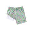 BERMIES Kids Eco Friendly Swim Shorts | Stingray | Quick Dry, Compression Liner, 3 Pockets, 4 Way Stretch Fabric, UPF50 Protection | 2 view 1
