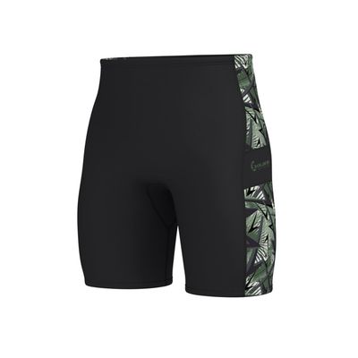 GoldFin Wetsuit Shorts Men Women, Mens Womens 2mm Wet Suits Neoprene Short for Water Sports Diving Surfing Swimming Snorkeling Kayaking, Black-Camouflage, XXL