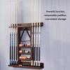 UNbit Cue Racks Pool Cue Rack Freestanding Billiard Cue Racks, Hold 8 Cue Sticks is an Ideal Accessory for Billiard Players and Billiard Lovers. WEWYQSJXBXF-240423, size view 3