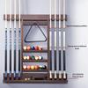 UNbit Cue Racks Pool Cue Rack Freestanding Billiard Cue Racks, Hold 8 Cue Sticks is an Ideal Accessory for Billiard Players and Billiard Lovers. WEWYQSJXBXF-240423, size view 4