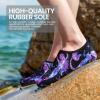 SEEKWAY Water Shoes Women Men Adult Quick-Dry Aqua Socks Barefoot Non Slip for Beach Swim River Pool Lake surf Black SK002(U) view 3
