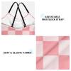 Bright Pink Chess Girls One Piece Swimsuits Sport Halter Swimwear Beach Bathing Suit 5-6T view 3