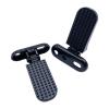Colaxi 2Pcs Bike Rear Pedals Foldable Foot Pegs Anti Slip Metal Rear Seat Footrest Bicycle Pedals Quick Release BMX Bicycle Footrest view 2